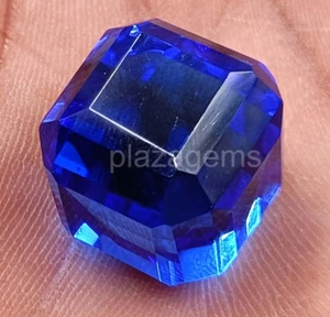 CUBO DE ZAFIRO AZUL NATURAL 45 CT PIEDRA PRECIOSA SUELTA CERTIFICADA EGL k - Imagen 1 de 9