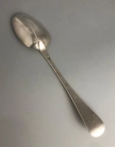 George I Silber Rattail Muster Tafellöffel Richard Scarlett London 1723 ELZX - Bild 1 von 5