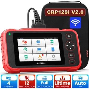 LAUNCH CRP129I V2.0 OBD2 Scan Tool 4 System 12 Reset Service Diagnostic Scanner - Picture 1 of 12