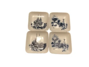 vintage royal copenhagen trinket pin dish’s 4 Denmark Signed Numbered Wall Hang - Picture 1 of 3