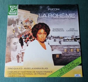 Puccini la Bohème, Estratti/B Hendricks J Carreras J Conlon LP Erato Num 75458 - Picture 1 of 2