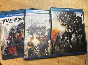 Transformers Dark Of the Moon / Revenge of the Fallen / age extinction Blu-Ray - Picture 1 of 6