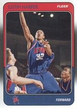 2011-12 Fleer Retro 1988-89 #JH Justin Harper 