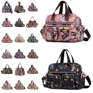 Damen Tragetasche Multi -Taschen Handtasche Frauen Retro Reisen Grosse Kapazität - Bild 1 von 56