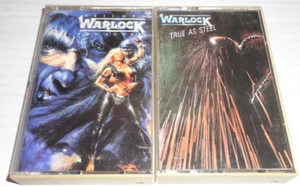 Warlock Cassette Lot Triumph And Agony True as steell - Picture 1 of 3