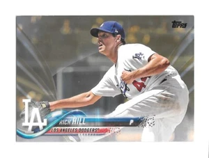 2018 Topps Series 1 RICH HILL Gold Parallel #to/2018 -LOS ANGELES DODGERS- #121 - Picture 1 of 1