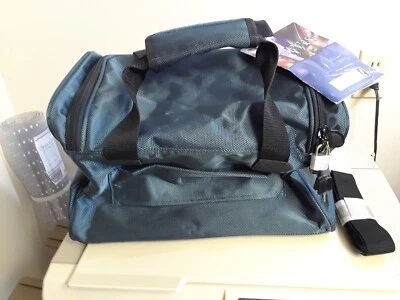 Bagagem de mão ATLANTIC Seahorse bolsa de ombro bolsa de viagem de lona azul escuro - Imagem 1 de 4