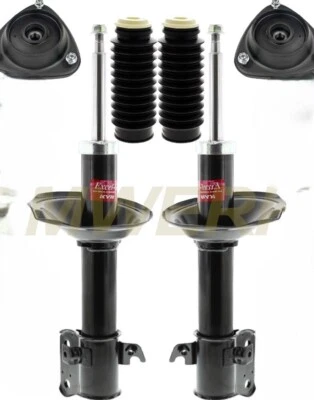 KYB FRONT STRUTS SHOCKS UPPER STRUT MOUNTS DUST BOOTS KIT for SUBARU BAJA 05 -06 - Image 1 of 4