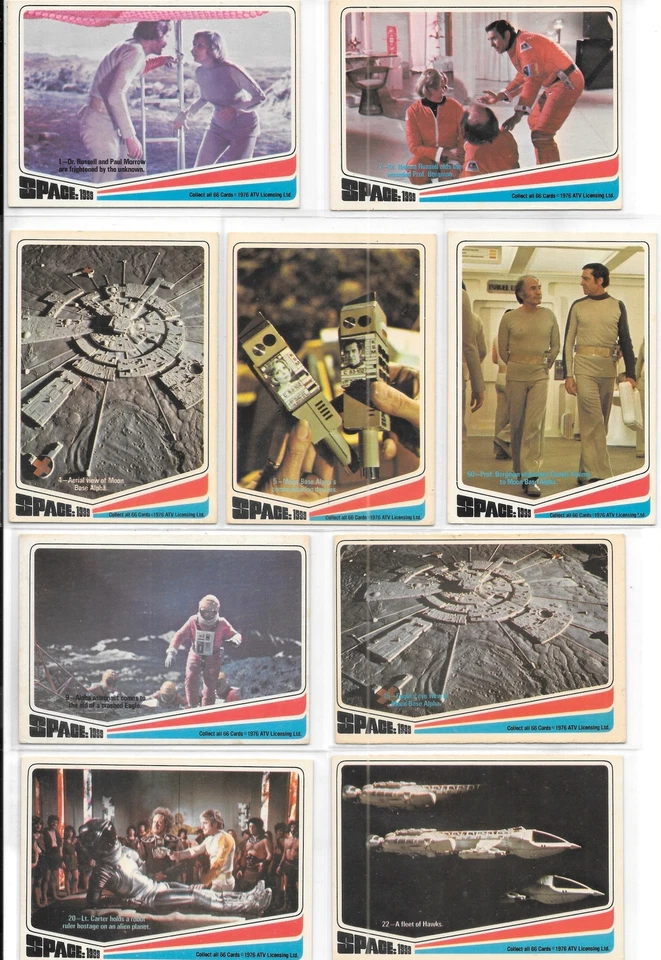 Espacio: Tarjetas coleccionables de series de televisión 1999 individuales Donruss 1976 TÚ ELIGES TU TARJETA Foto 1 de 1