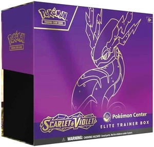Scarlet & Violet Base Pokemon Center Elite Trainer Box (Exclusive) [Miraidon] - Picture 1 of 3