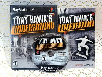 Tony Hawk's Underground (PlayStation 2 PS2) CIB Complete, TESTED - Image 1 of 4