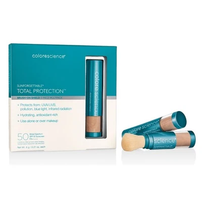 Cepillo SHADE MEDIUM Colorescience Sunforgettable FPS 50 Trio 0,21 oz. Foto 1 de 2