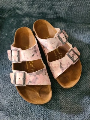 Sandalias Papillio Birkenstock ROSA Patrón Floral Unisex L9 M7 EU 40. Usado en excelente estado! Foto 1 de 4