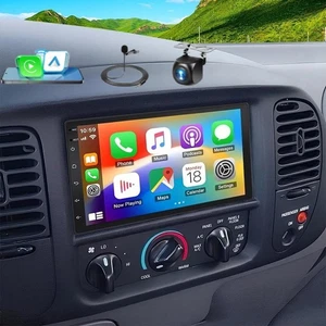 7" For 1997-2004 Ford F150 Apple Carplay Stereo Radio Android 15 Navi GPS Player - Picture 1 of 20