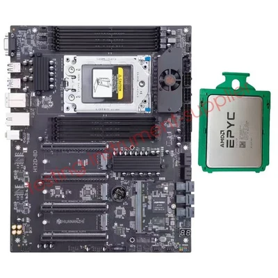 AMD EPYC 7302p+South China H12D-8D SP3 16cores 32threads 3.0 GHz motherboard+CPU - Image 1 of 4
