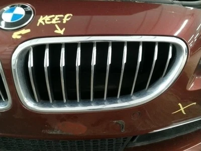 Parrilla del conductor parachoques superior montado cromo y negro para BMW 640i 12-15 Foto 1 de 4