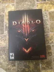 Diablo III 3 PC Caja Pequeña Juego Sellado De Fábrica De Colección 2012 Muy Buen Estado - Imagen 1 de 15