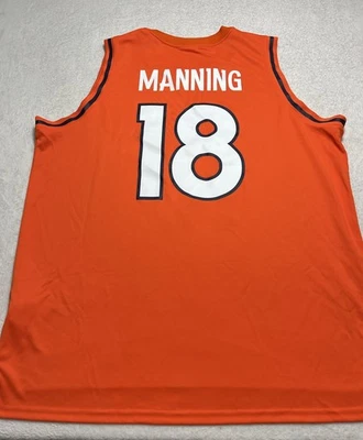 Camiseta sin mangas de los Denver Broncos #18 Peyton Manning Nike NFL 2XL Foto 1 de 4