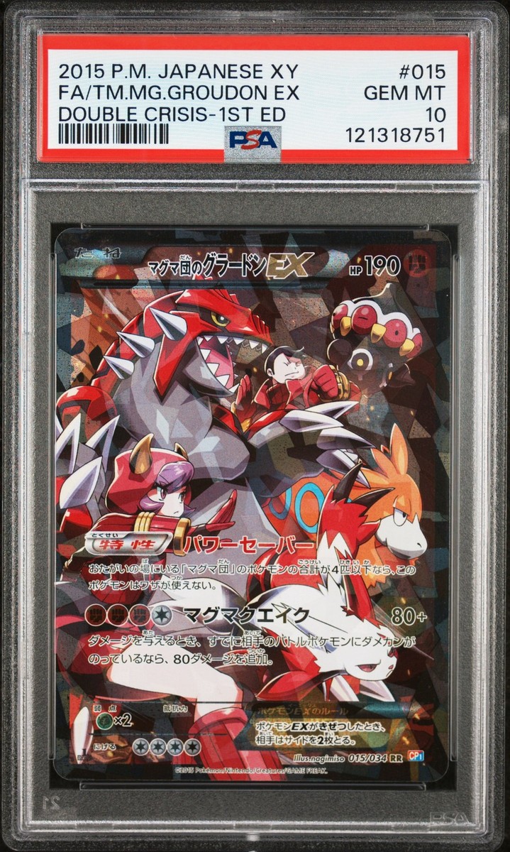 SALE！ダークライEX 2015 P.M. JAPANESE XY PSA10 Pokémon TCG Grade 10 XY Japanese Individual Collectible Card