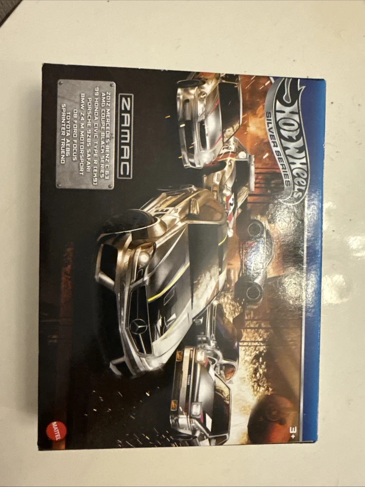 Juego de 6 coches Hot Wheels Silver Series Legends Tour Zamac 2025 Foto 1 de 4