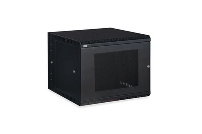 9U LINIER Swing-Out Wall Mount Cabinet - Vented Door - Image 1 of 4
