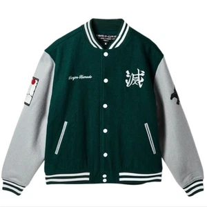 Neu mit Etikett Demon Slayer: Kimetsu no Yaiba x Team Liquid - Tanjiro College-Jacke Lg - Bild 1 von 14