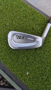 KZG Forged Left Handed Graphite Shaft 7 Iron -  mint - new grip - Picture 1 of 7
