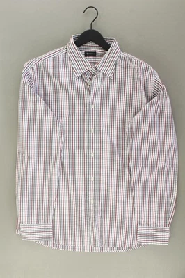 ⭐ BALDESSARINI camicetta per uomo taglia 54, XL a quadri bianco ⭐ - Immagine 1 di 4