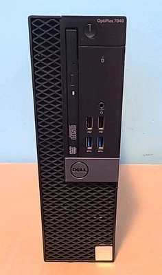 Dell Optiplex 7040SFF i7-6700 CPU, 16GB RAM, 256 SSD, WIN 10 PRO, NO WIFI. - Image 1 of 4