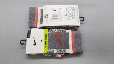 NIKE Space Hippie Crew Socks Men's 2 Pairs Set, Men's 6-8 / Women's 6-10, NEW! - Image 1 of 2
