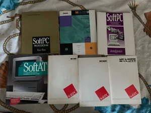 Apple Macintosh Softpc insignia for mac SE/30 lotto 7 manuali - Afbeelding 1 van 1