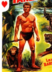 Tarzan mit Lex Barker, Spielkarte - Bild 1 von 3