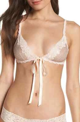 Bralette Hanky Panky Creme De La Creme para mujer, talla pequeña - marfil Foto 1 de 2