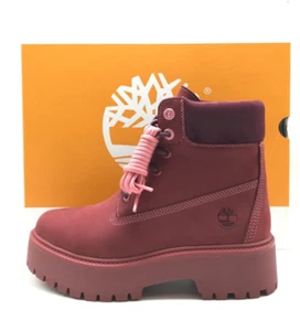 *NEW* WOMEN TIMBERLAND PREMIUM 6" WATERPROOF BOOT DARK RED (TB0 A62RR EQ1) ๐ - Picture 1 of 9