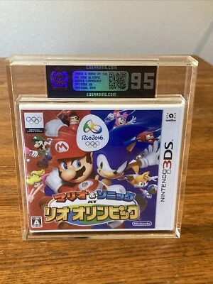 Mario & Sonic at the Rio 2016 Olympic Games Nintendo 3DS Japanese Graded 95 ESG - Image 1 of 4