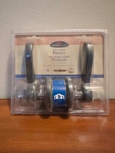 DESIGN HOUSE BED & BATH PRIVACY SCROLL DOOR KNOB, OIL RUBBED BRONZE, 750703, NEW - Picture 1 of 3