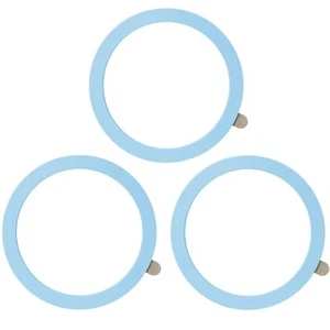 Universal Metal Ring Sticker for Magnetic Charger Compatible with 3 x Blue - Picture 1 of 6