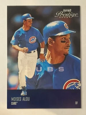2003 Playoff Prestige #108 Moises Alou ~ Chicago Cubs - Image 1 of 2