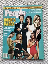 People Weekly Magazine July 18 1983 James Bond's Babes on Cover LIKE NEW