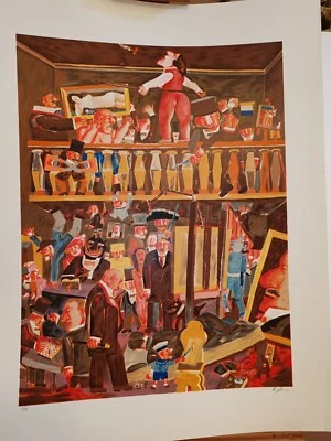 Franz Borghese vera serigrafia  80 x 62  del 2001 - Immagine 1 di 4