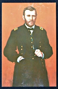 Retrato de General U.S. Grant por Jack Clifton postal PC sin usar Walter Miller - Imagen 1 de 1