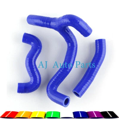Azul para KTM 50SX 50 SX 2012-2017 Kit de radiador de silicona de refrigeración por agua Manguera de tubo  Foto 1 de 4