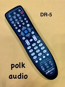Polkaudio DR-5 Remote Control for SurroundBar DVD Player Home Theater w/ battery - Picture 1 of 1