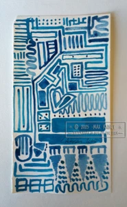 Keep Your Heart at Center of Everything 2025 C Peterson * Aquarell Gemälde - Bild 1 von 15