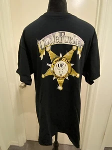 Camiseta Tío Fer F*cker Banda Firmada L Fruta del Telar Grande De Colección - Imagen 1 de 6