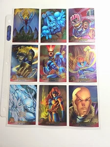 1995 Fleer Ultra X-Men All Chromium - Gold Foil Signature - Complete Set (99) - Picture 1 of 11