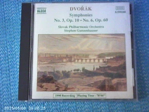 DVORAK Stephen Gunzenhauser - Symphonies 3 & 6 CD "not new, but perfect" - Foto 1 di 10