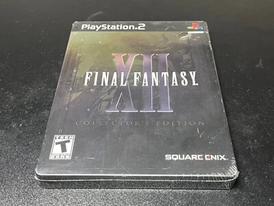 Final Fantasy XII 12: Collector's Edition STEELBOOK PlayStation 2, PS2 2006 NEW~ - Image 1 of 3