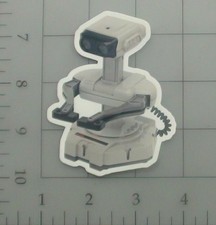 R.O.B sticker nintendo ROB the robot skate cell laptop vinyl decal vintage video