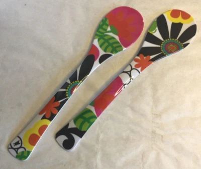 French Bull Psyched Salad Server 2 Pc Melamine  13"  Outdoor Party Utensils... - Image 1 of 4